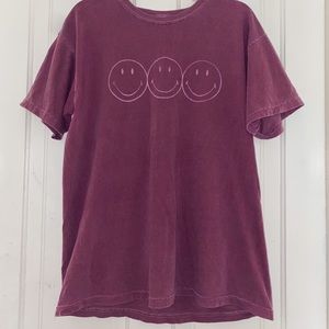 Oversized Urban Outfitters Vintage Smiley Tee